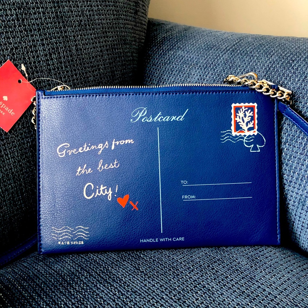 NWT Kate Spade Postcard Crossbody
